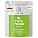 Produktbild NATURE LOVE® Bio Vegan Proteinpulver Neutral - 1000 Gramm - aus Kürbis- und Sonnenblumenkernen - enthält 8 essenzielle Aminosäuren & 59% Proteingehalt - veganes Eiweiss Protein Pulver - laborgeprüft