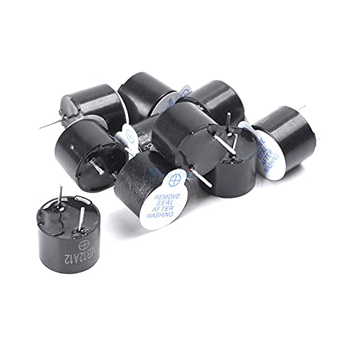 5pcs Active Buzzer Magnetic Long Continous Beep Tone Alarm Ringer 12mm 5V