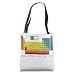 Colorful Periodic Table of Elements with Description Tote Bag