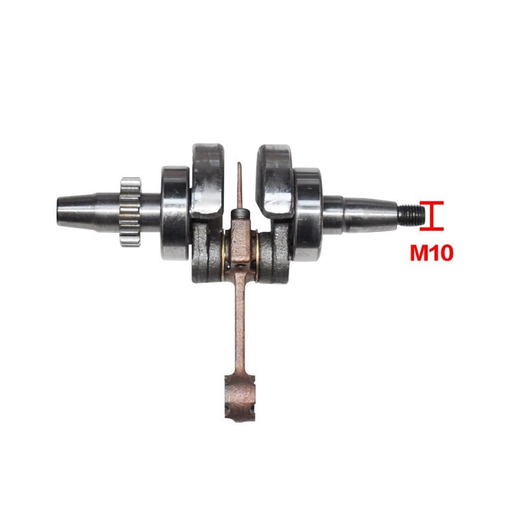 Fit for 142F CRANKSHAFT 144F 144FV 2.0HP 49CC Engine Motor Crank Connecting Rod Ball Bearing Assy Water Outboard Scooter Etc