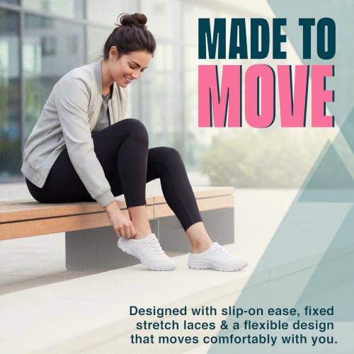 Image of Skechers Women's Easy Going - My Pace | Modern Comfort Casual, Relaxed Fit, Air-Cooled Memory Foam, Machine Washable, Vegan