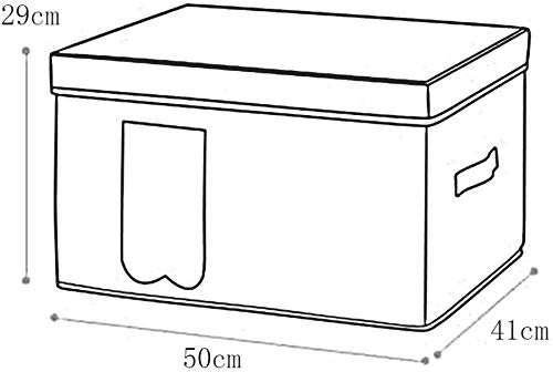 Boîte de stockage pliable pour optimiser les petits espaces et protéger le linge - 2