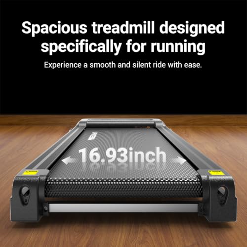 Image of HARISON Folding Treadmill for Home, Incline Treadmill with Smart App, Foldable Running Machine with Bluetooth Connectivity, Shock Absorption, Compact Home Cardio Equipment