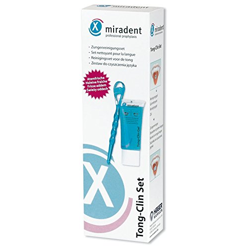 Miradent Tong-Clin set gel/tongschraper, 50 ml, 2 stuks - Image 3