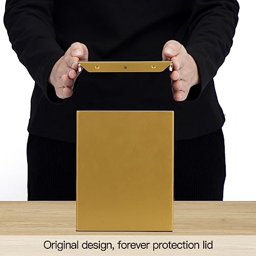 Archoban URN002 Cremation Urn For Human Ashes Adult Male Or Female, Metal Funeral Memorials Urn Box thumb #2