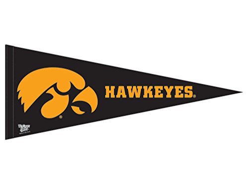 Fanion Iowa Hawkeyes NCAA pour décorer votre salon ou bureau