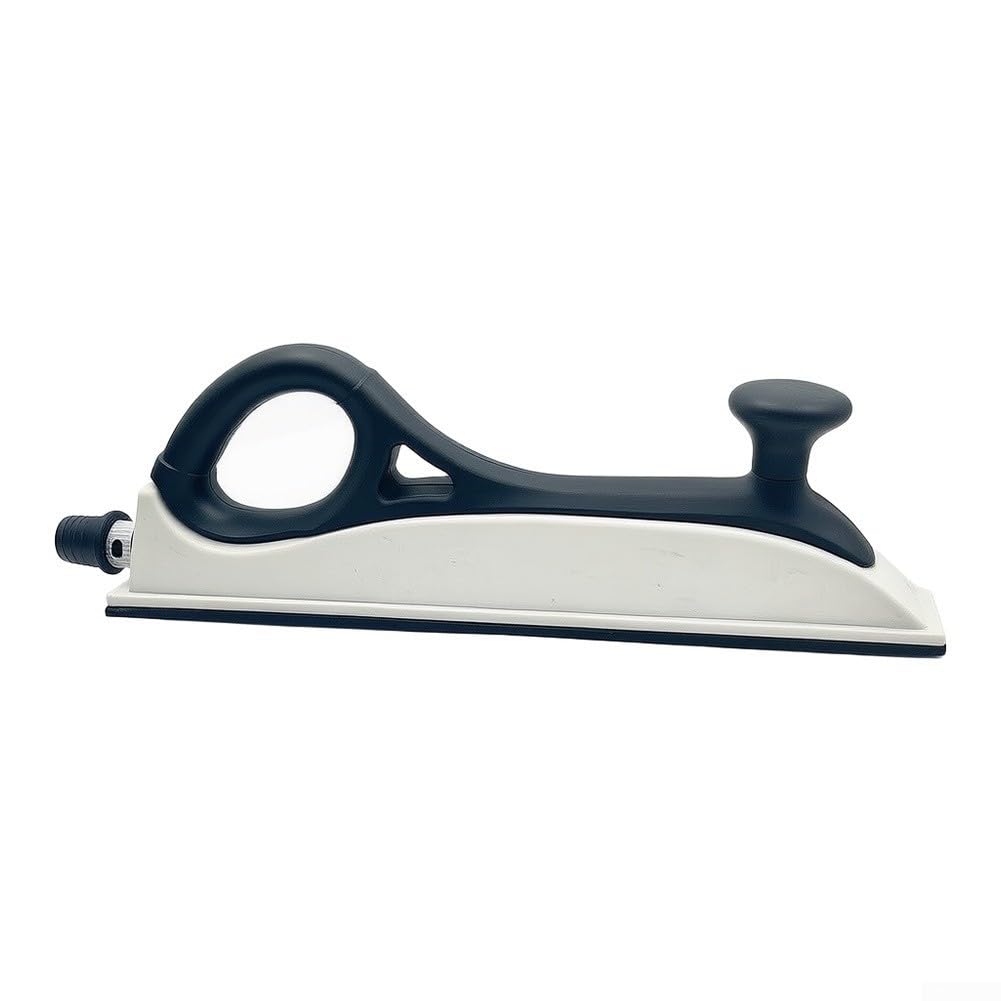 für profi Handschleifer mit Klemmvorrichtung für 93x230mm Streifen - Ergonomischer Schleifblock Staubfrei für holz Farbe(Sandpaper + Tube)