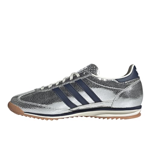 Image of adidas Women's SL 72 OG W Silver met.Collegiate Navy /Off White 5.5 US