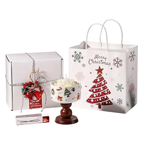 Bougies parfumées de Noël pour une ambiance de vacances et détente