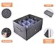EASEVE 2 Stück Kleiderschrank Organizer Schublade Aufbewahrungsbox für Kleidung - 12 Zellen Schubladen Ordnungssystem Schrank Kleider Aufbewahrung Boxen für Jeans, Hosen, Handtuch, Shirt, Pullover