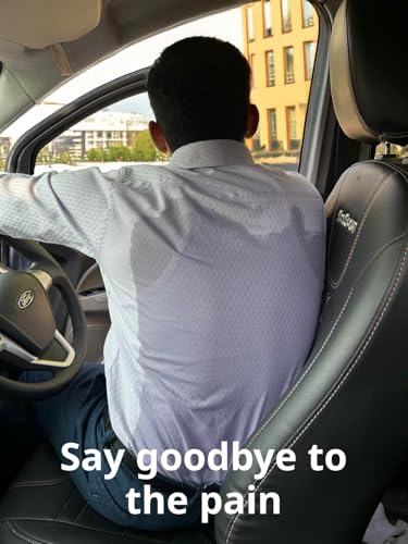 Image of Naturally Ventilated Seat Pad | Sweat-Free Driving Car Seat Cushion | Zero noise | Zero breakdowns | Zero maintenance | Zero hot seat burns from car parked in the sun | Full surface ventilation