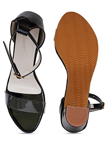 Image of Misto Women's and Girl's Formal Casual Suede Leather Block Heel Sandal