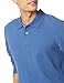 Amazon Essentials Long-Sleeve Polo Shirt for Men, Slim Fit Pique, Blue, XX-Large