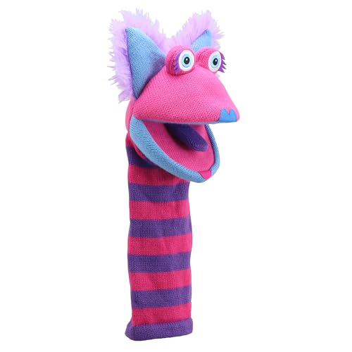 Marioneta de calcetín Kitty Multi de punto de alta calidad 38 cm 5