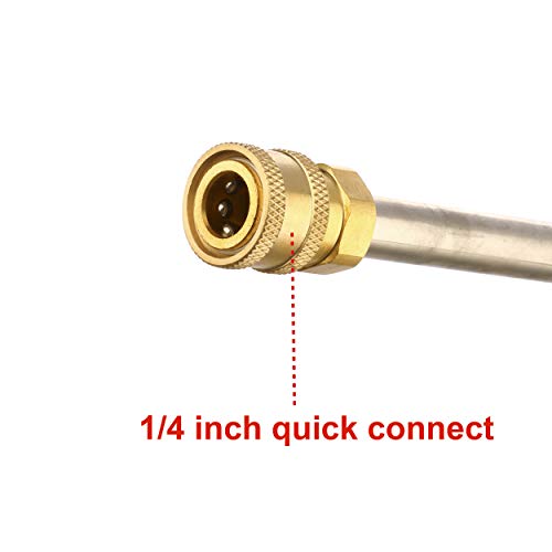 RIDGE WASHER Compatible Pressure Washer Spray Wand, Replacement for Ryobi, Powerclean, Power Stroke, Stainless Steel, 15 Inch