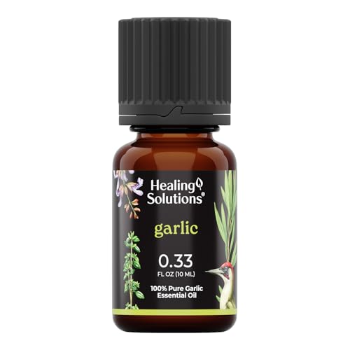 Aceite Esencial de Ajo Healing Solutions 0.33 oz miniatura 1