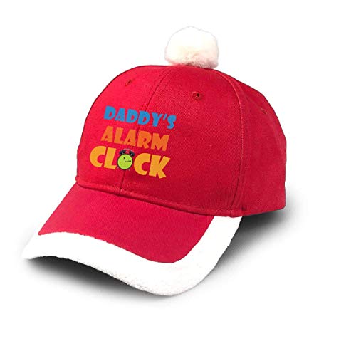Preisvergleich Produktbild Santa Baseball Cap Papas Kleiner Wecker Weihnachten Caps rot