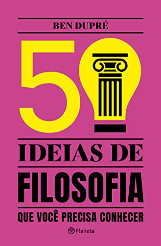 Cover of 50 ideias de Filosofia que você precisa conhecer: Conceitos de filosofia de forma fácil e rápida (Coleção 50 ideias) (Portuguese Edition)