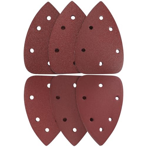 30 Stk Schleifpapier Dreieckschleifer, Klett Schleifdreiecke für...