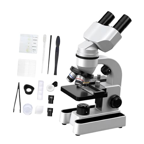 Microscope Sharplace grossissement 1600x avec 10 lames pour débutants