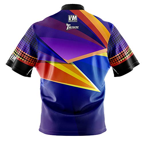 Logo Infusion Dye-Sublimated Bowling Jersey (Sash Collar) - I AM Bowling Fun Design 2001-TR - Track2