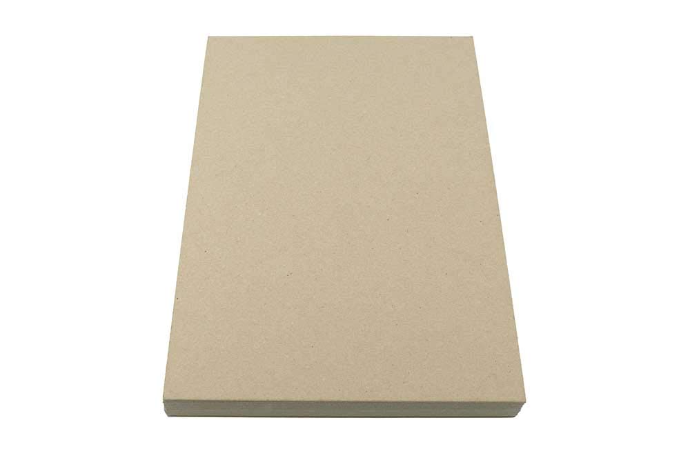 House of Card & Paper Grey Kraft Board 1500micron 945gsm 7" x 7" 20 Sheets per Pack