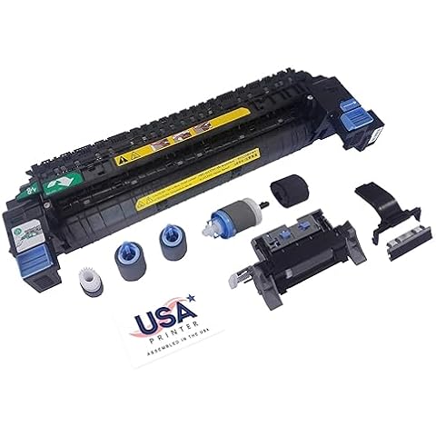 USA Printer CE710-69001-MTK-USA (RM1-6184) Maintenance Kit for HP Color Laserjet CP5225 Includes CE710-69001 Fuser, Tray 1-3 Roller Kit (110V) Cover