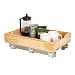 Household Essentials 4521-1 Glidez 1-Tier Sliding Cabinet Organizer, 14.5" Wide, Wood