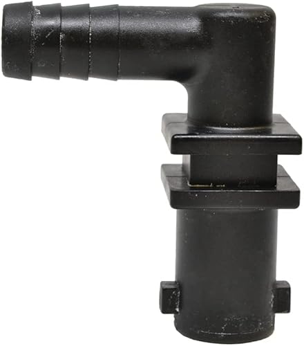 Valley Industries Cuerpo de boquilla de codo de polipropileno - 1/2" HB