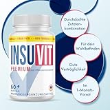 Insuvit Premium Kapseln | für dein Wohlbefinden | im 1-Monats-Vorrat | Inhalt 60 Kapseln