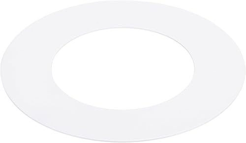 PATIKIL Anillos de goof de 2.76 pulgadas de diámetro exterior de 4.53 pulgadas para luz empotrada, accesorio de iluminación de anillo de metal