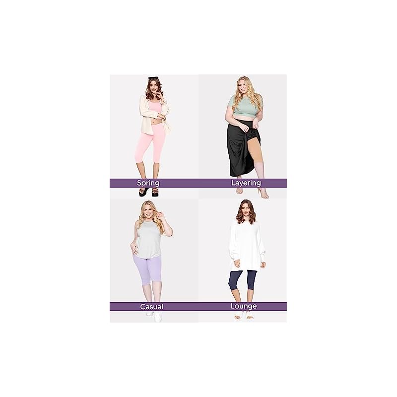 Womens-and-Plus-Size-Knee-Length-and-Ankle-Length-Leggings-X-Small-7X-Adult