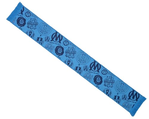 OLYMPIQUE DE MARSEILLE Echarpe Om - Collection Officielle Taille 140 cm