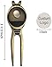 Mobile Pro Shop Premium Divot Repair Tool with Double-Sided Removable Magnetic Ball Marker – Best Golf Divot Fixer for Greens – Strong, Compact, and Easy to Use for All Golfers