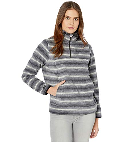 Billabong Women's A/Div Boundary Mock Neck Fleece Black Small