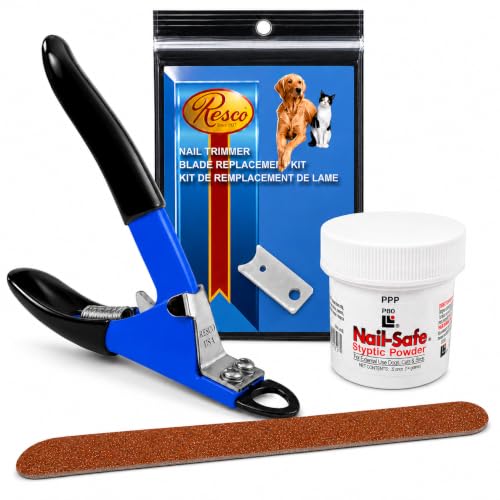 Image of Resco USA-Made Nail Grooming Kit, Small to Medium, Blue (PF0530)