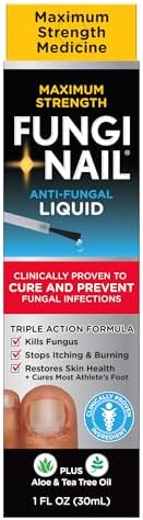 Fungi-Nail Anti-Fungal Liquid Solution, Kills Fungus That Can Lead to Nail & Athlete