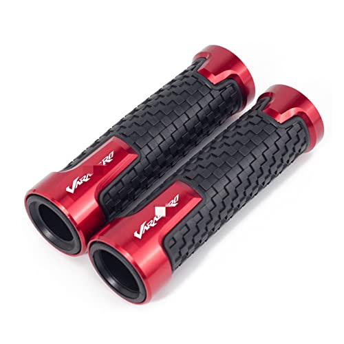 Poignées de guidon moto en caoutchouc rouge pour Varadero XL1000 et XL125