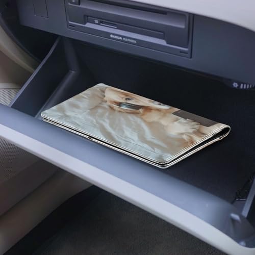 Organizador para autos Slim de cuero miniatura 6