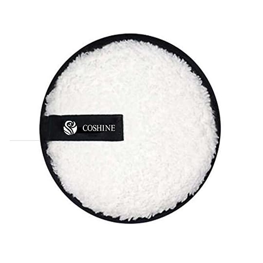 Coshine Makeup Removal Cookie Puff, Face Eraser Removing Cleaning Puff (1piece)