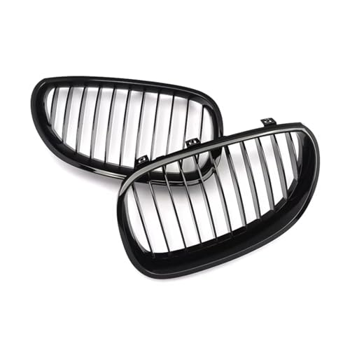 Couvercle d'évent capot pour BMW Série 5 E60 E61 noir brillant - 5