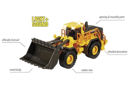 Tracteur À Pelle Volvo Majorette La Boîte - vue 6