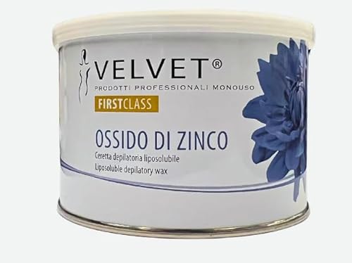 CERETTA DEPILATORIA LIPOSOLUBILE VELVET ZINCO VASO 400 ml