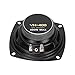 400W Car Speakers External Magnetic Type Coaxial 4in Loudspeakers for Car Truck, Black