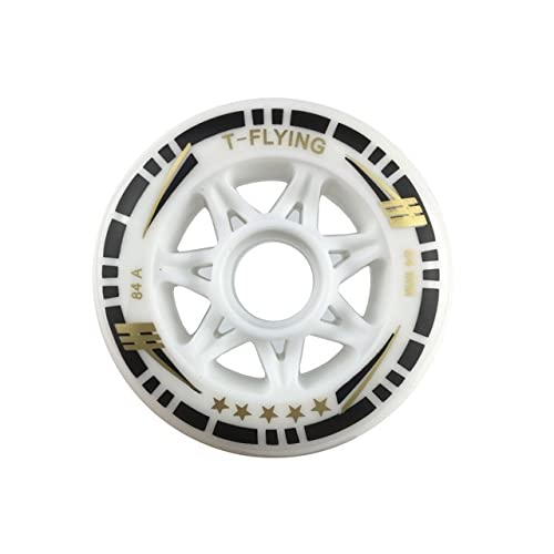 Ruote Monopattino Freestyle 8 Pezzi/Set 84A 84 mm in Linea Skates Ruote for Pattinaggio di Pattinaggio Gratis a velocità Professionale Ruote Monopattino Elettrico
