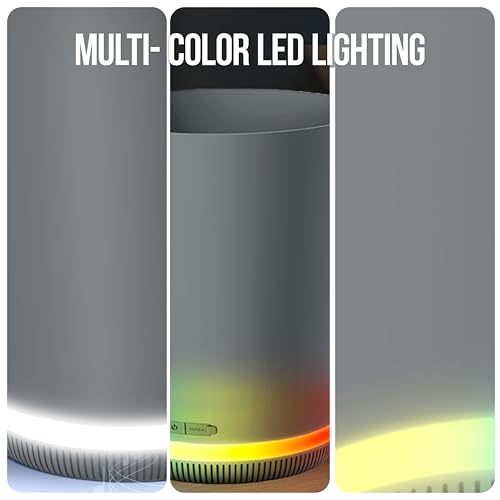 Caneca de Basura con Bocina Bluetooth y Luz LED 9.8 L miniatura 6
