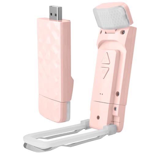 Listado de Iluminación para lectura comprados en linea. 48 Vancle Lámpara para Leer Libros en la Cama con Clip, Luz de Libro USB Recargable, 3 Colores de Iluminación y 5 Niveles de Brillo - Adecuada para Lectura, Estudio, Favoritos y...