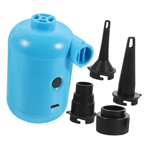 Ipetboom 多機能電動エアーポンプ 高流量高速充填 充電式 軽量ポータブル テント エアマット プール用 空気入れ 抜き対応 キャンプ アウトド