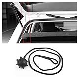 Car Rear Tonneau Covers String Strap OEM#1K6863447A,Practical Car Trunk Cover Strap with Rubber Ball and Snap,Universal Trunk Cargo Cover/Rear Parcel Shelf String Cars Accessories