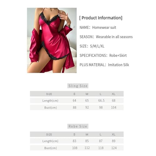 Nuisette chemise de nuit sexy rose pour vos soirées détente à la maison - 8